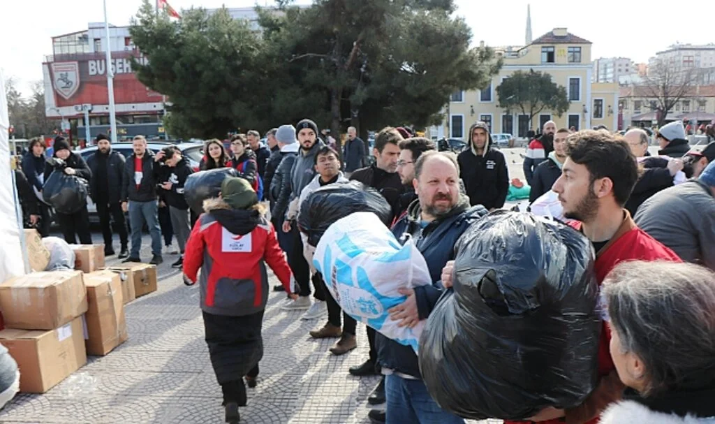 Samsun Tek Yürek Oldu  