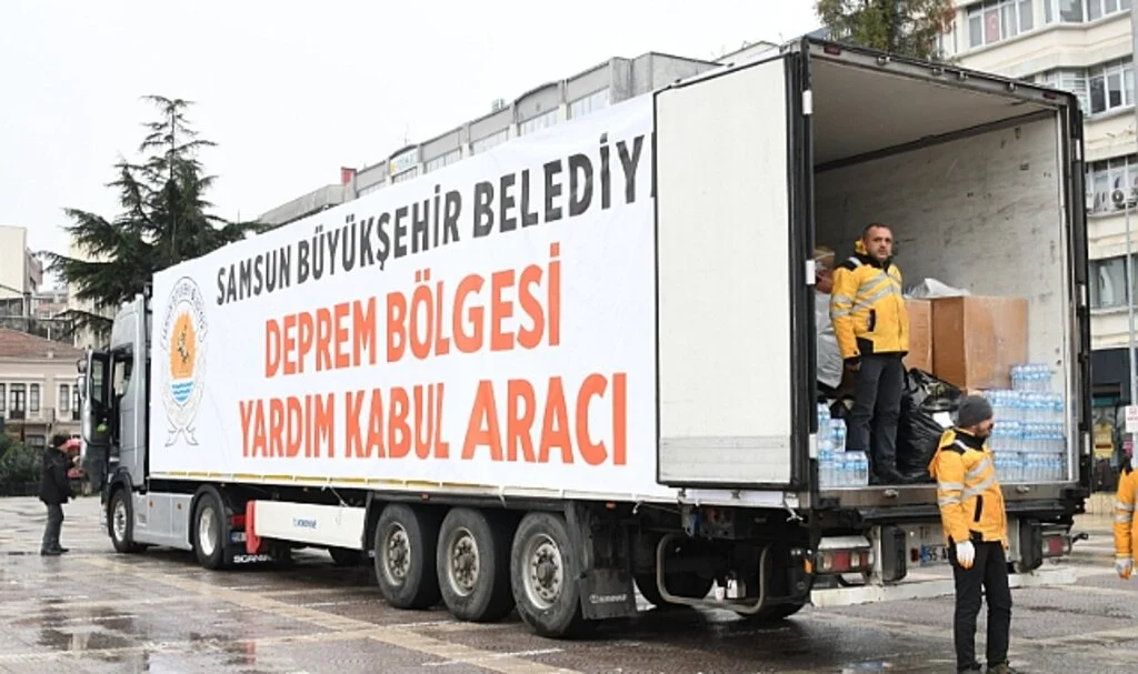 Samsunlular Yardım İçin Koştu