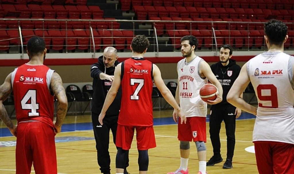Samsunspor Basketbol Tempolu Çalışıyor