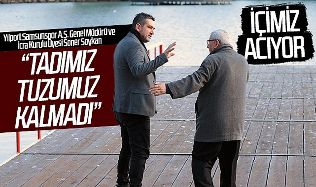 Soner Soykan: "Tadımız tuzumuz kalmadı"