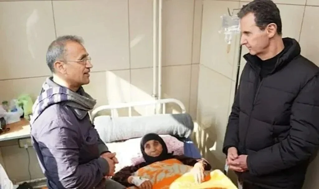 Suriye Lideri Esad’dan Deprem Bölgesine Ziyaret