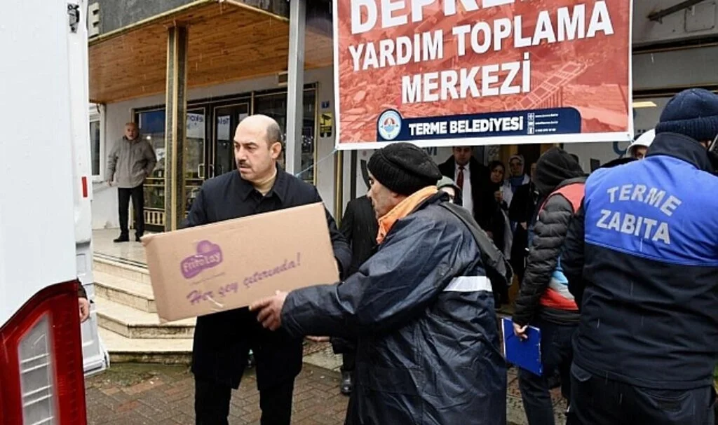 Terme Depremzedeler İçin Tek Yürek