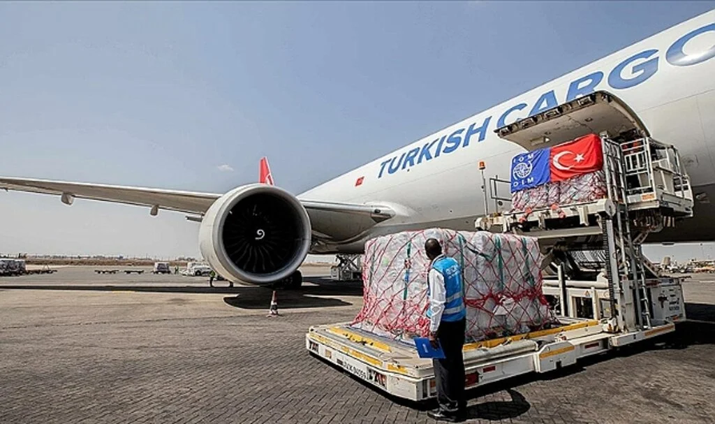 THY, Birleşmiş Milletler Göç Örgütü'nün Deprem Yardımlarını Türkiye'ye Getirdi