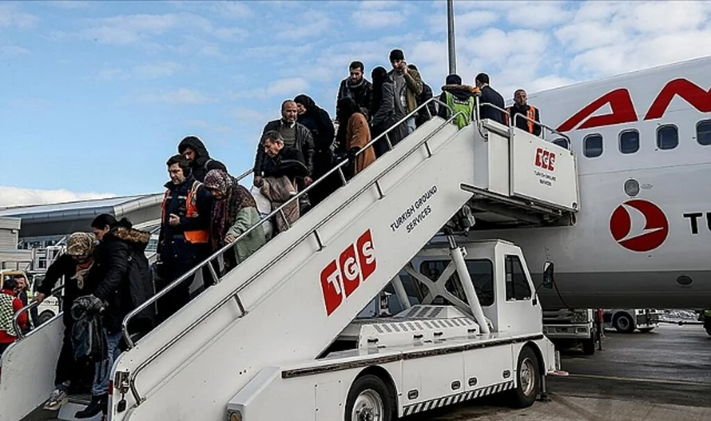 Ulaştırma ve Altyapı Bakanlığınca Deprem Bölgesinden 272 Bin 305 Kişi Tahliye Edildi