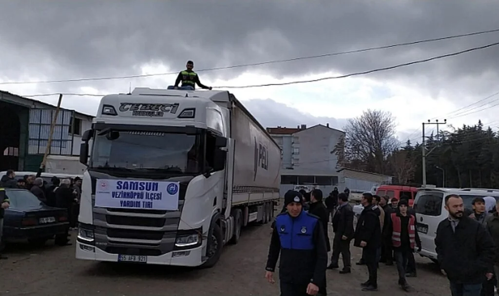 Vezirköprü'de Yardım Seferberliği 