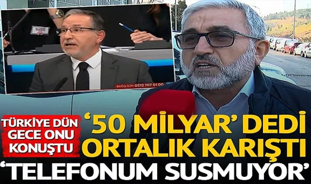 Yanlış anlaşılan ‘50 milyarlık’ bağışı olay olmuştu! ‘Tebrik eden de var tepki gösteren de…’