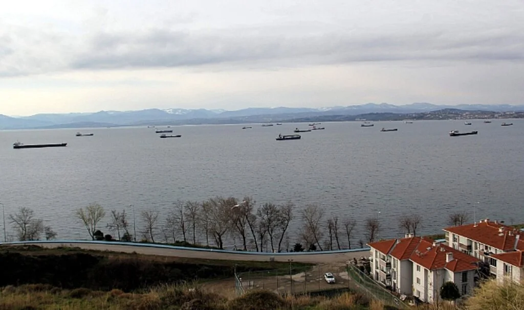 Yük Gemileri Sinop  Limanına Sığındı
