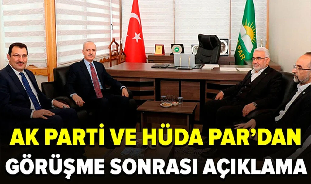AK Parti'den HÜDA PAR'a Ziyaret