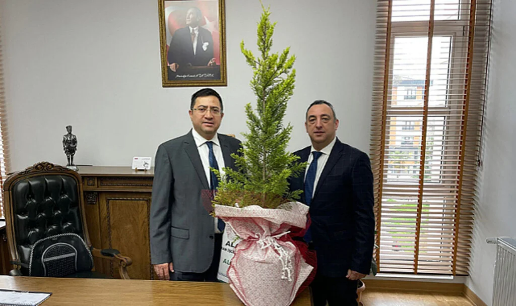 Alaçam Orman İşletme Müdürlüğünden Kaymakam Zaman'a Ziyaret