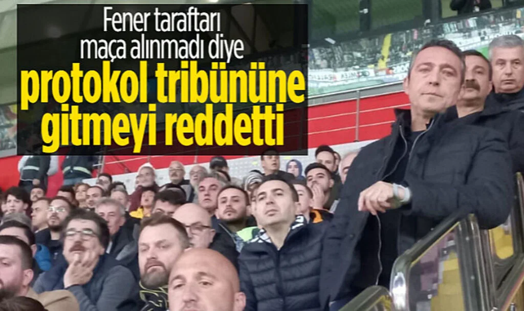 Ali Koç Taraftar Yasağına Tepki Olarak Protokolde Yer Almadı