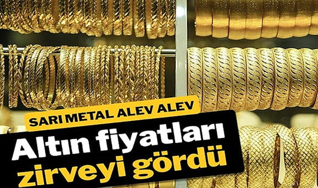Altın Fiyatları Rekor Kırdı