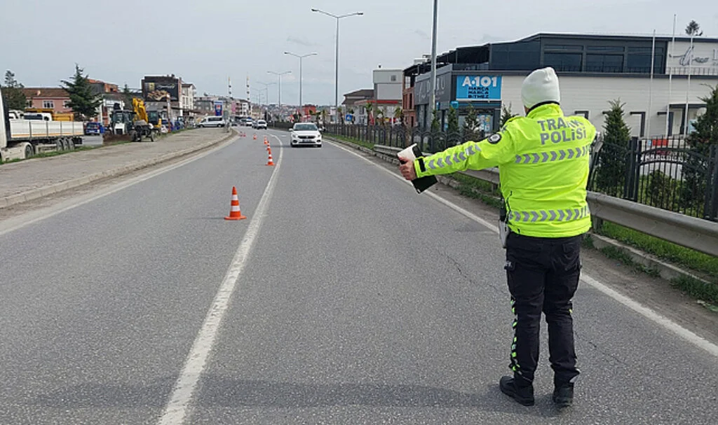 Bafra’da Trafik Denetimi Gerçekleştirildi