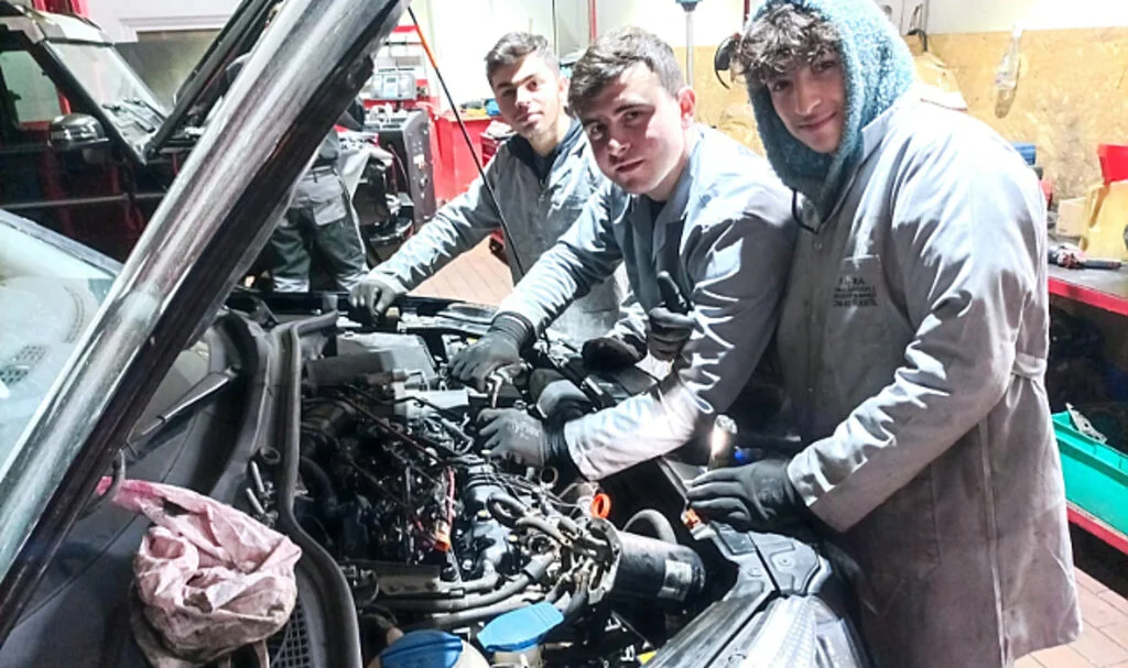 Bafra'dan 22 öğrenci Avrupa'da staj yapıyor