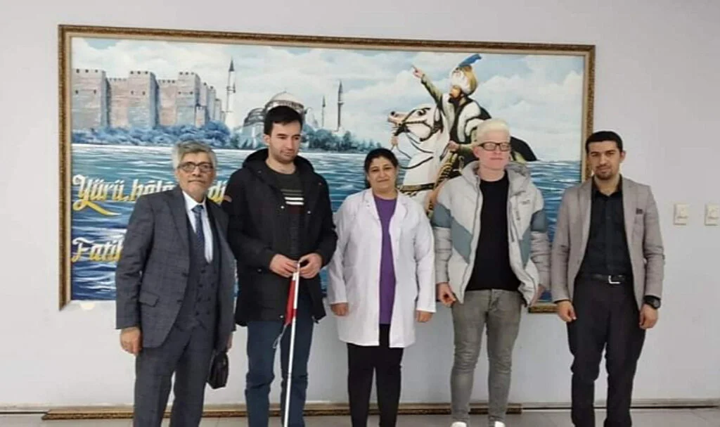 Bafra Gençlik Merkezi'nde Engelli Atama Sevinci   