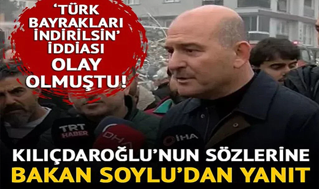 Bakan Soylu'dan Kılıçdaroğlu'nun İddiasına Yanıt
