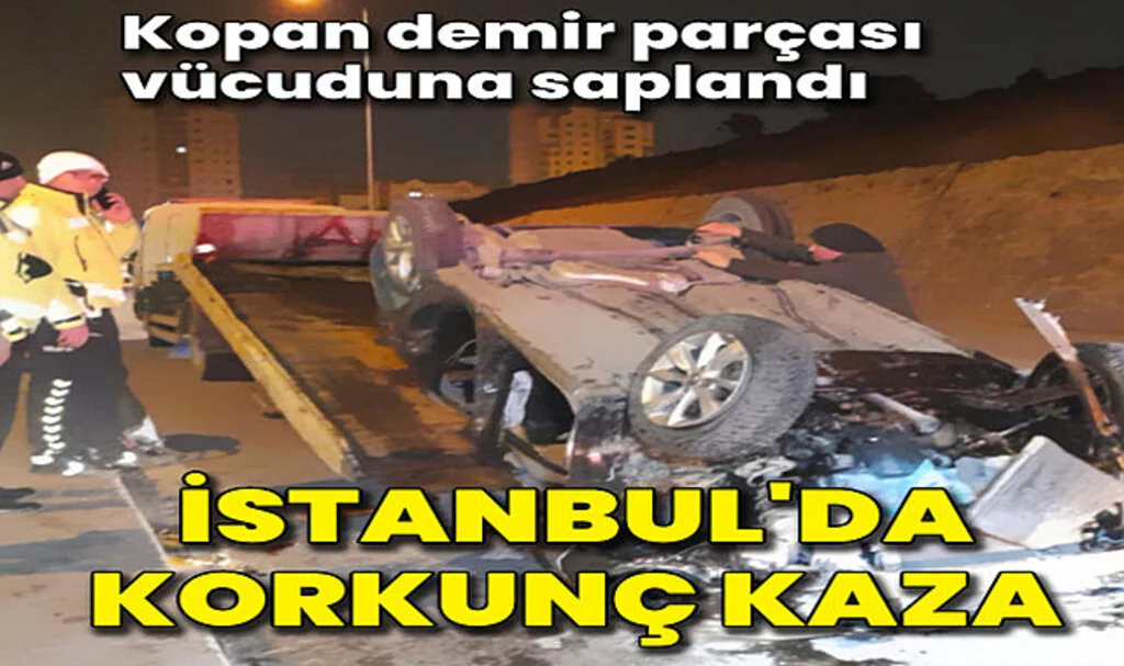 Başakşehir'de Trafik Kazasında 1'i Ağır 3 Kişi Yaralandı