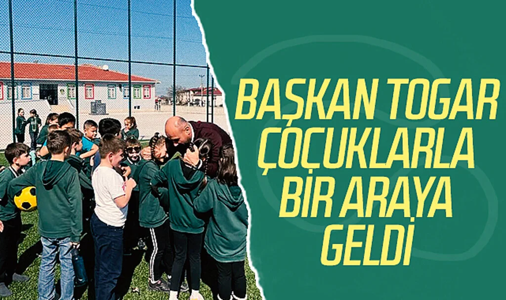 Başkan Togar Çocuklarla Bir Araya Geldi