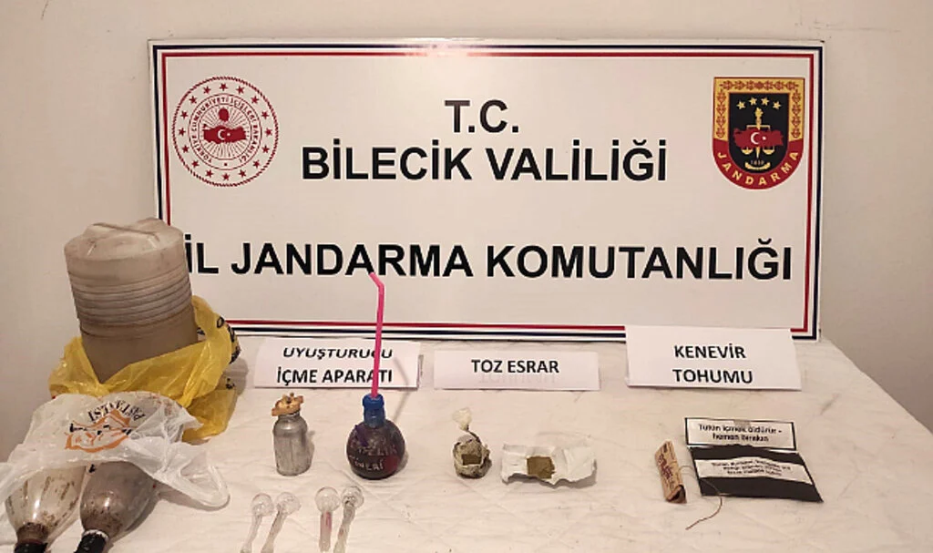  Bilecik'te Uyuşturucu Operasyonu