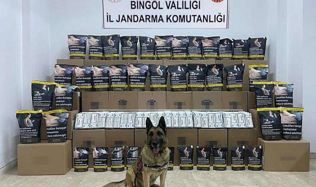 Bingöl’de 76 Kilo Kaçak Tütün Ele Geçirildi: 1 Gözaltı