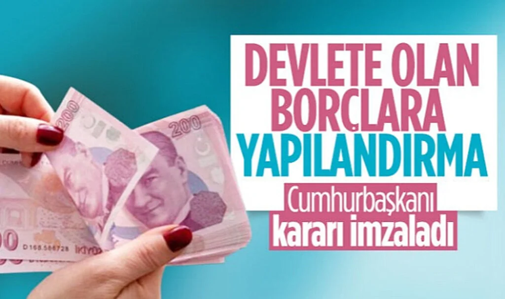 Borç Yapılandırma Paketi Resmi Gazete'de