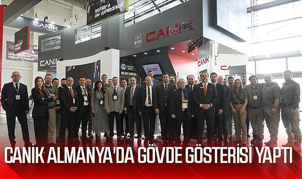 CANİK Almanya'da Gövde Gösterisi Yaptı