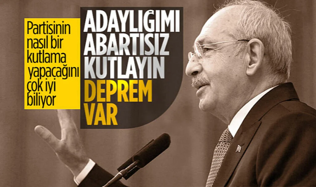 CHP'de Kemal Kılıçdaroğlu'nun Adaylığını Kutlama Planı