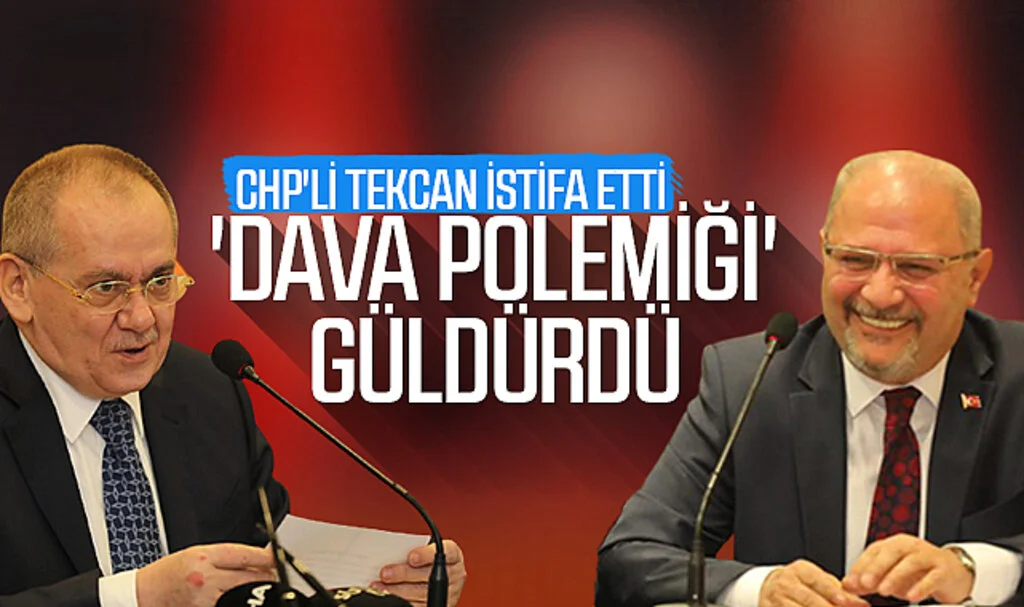 CHP'li Tekcan İstifa Etti 'Dava Polemiği' Güldürdü