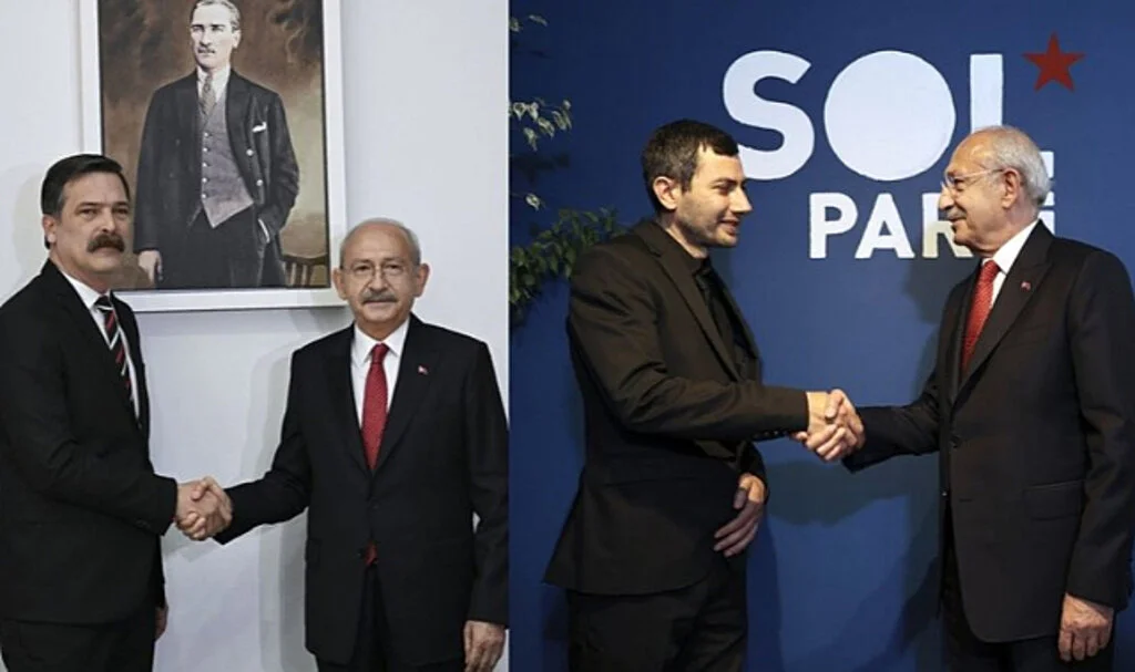 CHP lideri Kılıçdaroğlu'ndan Sol Parti ve Türkiye İşçi Partisi'ne Ziyaret