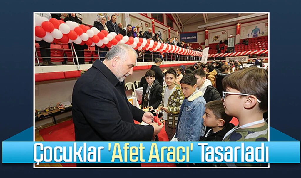 Çocuklar 'Afet Aracı' Tasarladı