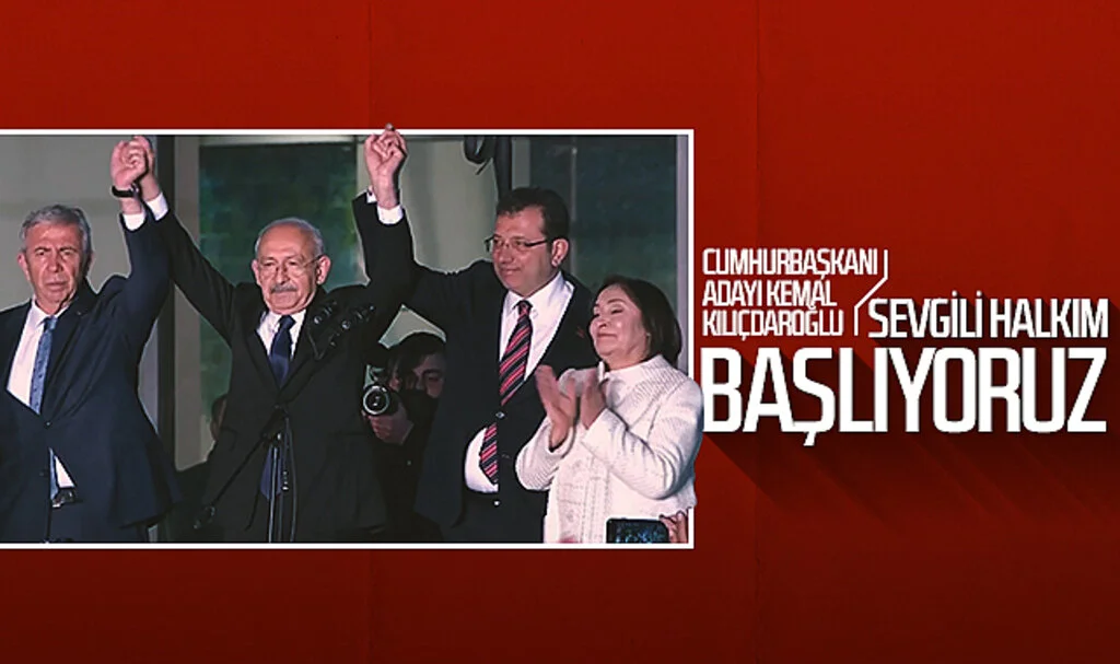 Cumhurbaşkanı adayı Kemal Kılıçdaroğlu: Sevgili halkım, başlıyoruz!