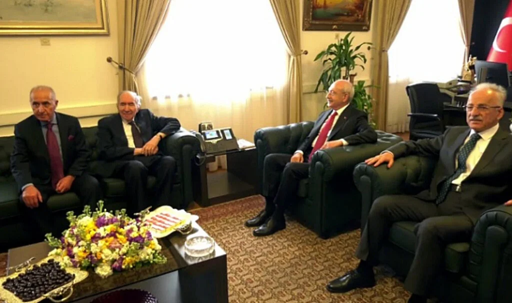 Cumhurbaşkanı Adayı Kılıçdaroğlu, Eski Chp Genel Başkanlarını Meclis'te Ağırladı