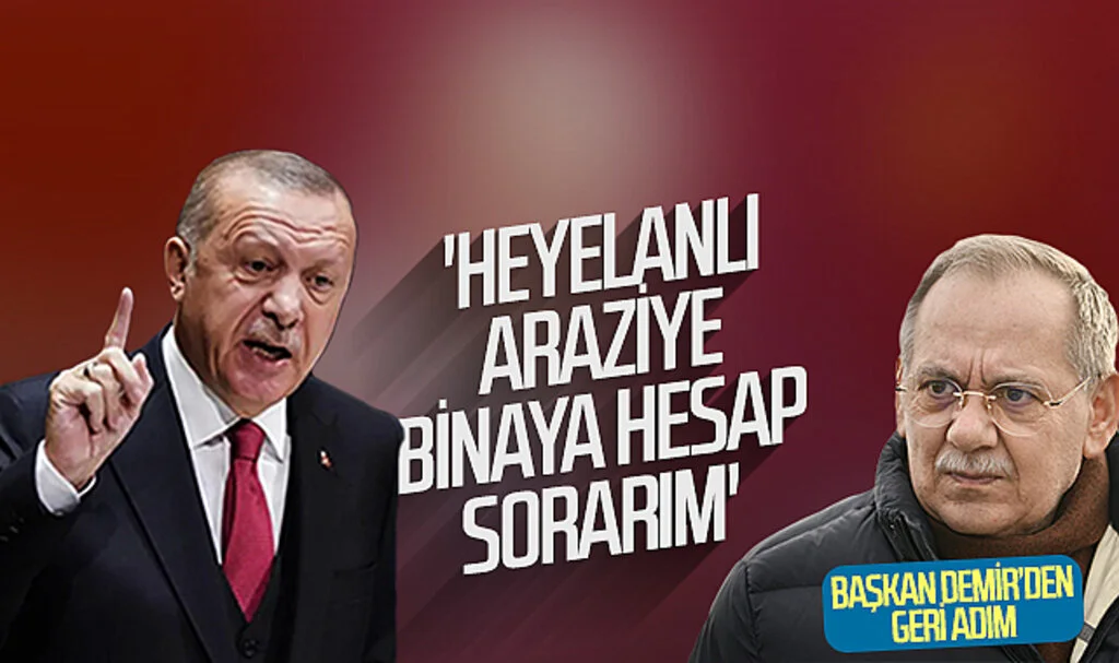 Cumhurbaşkanı Erdoğan: 'Heyelanlı araziye, binaya hesap sorarım' 