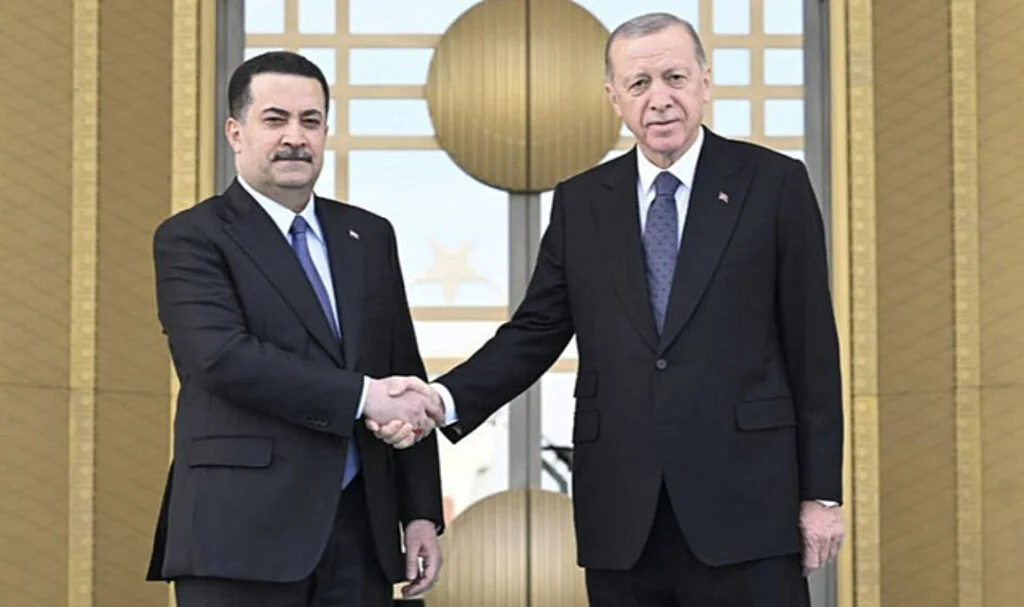 Cumhurbaşkanı Erdoğan, Irak Başbakanı es-Sudani’yi Resmi Törenle Karşıladı