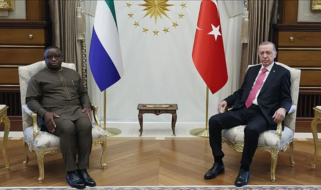 Cumhurbaşkanı Erdoğan, Sierra Leone Cumhurbaşkanı Bio İle Görüştü