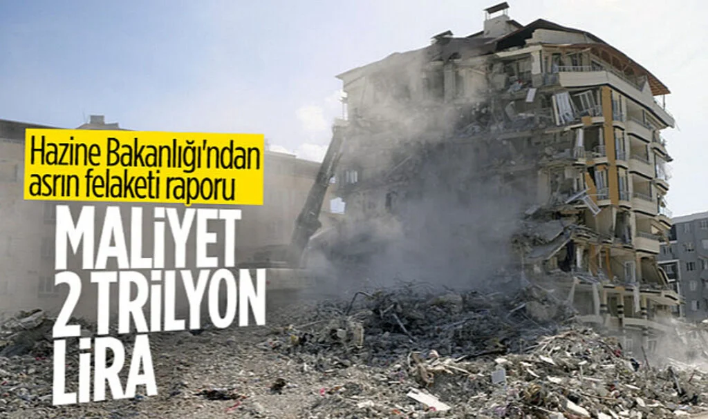 Cumhurbaşkanlığı Açıkladı! Depremin Maliyeti 2 Trilyon