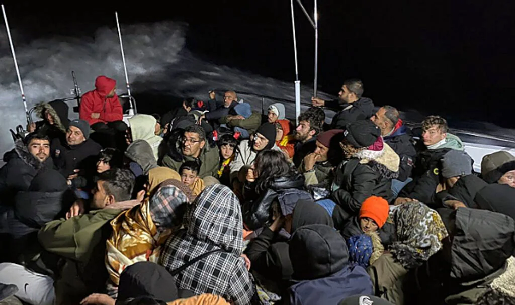 Datça’da 59 Düzensiz Göçmen Kurtardı