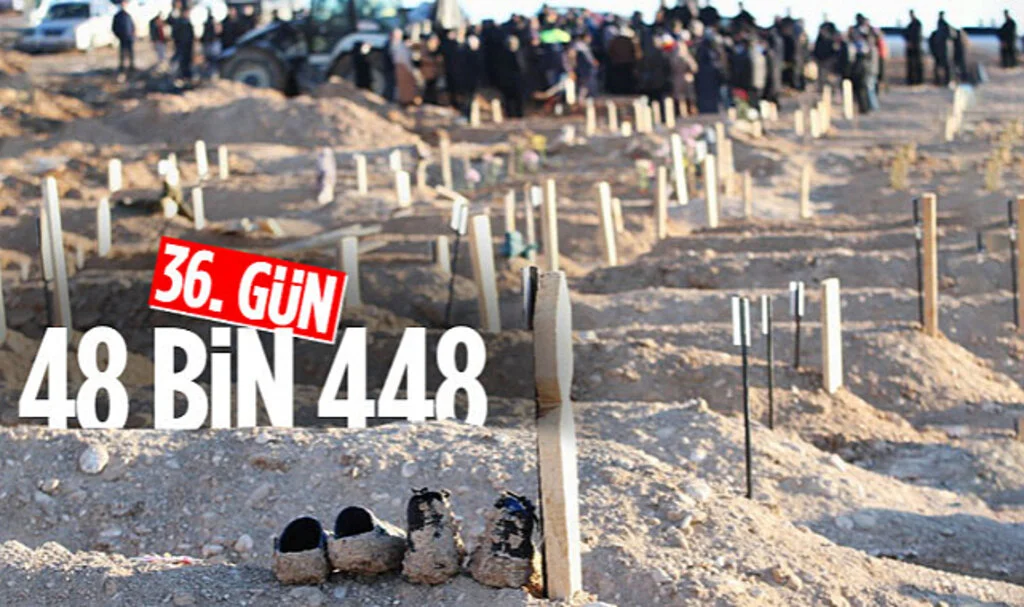 Depremde Can Kaybı 48 Bin 448'e Yükseldi