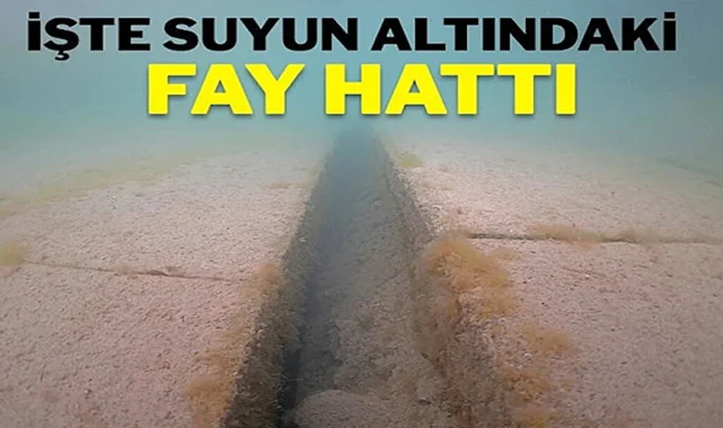 Depremin Su Altındaki Etkileri Görüntülendi
