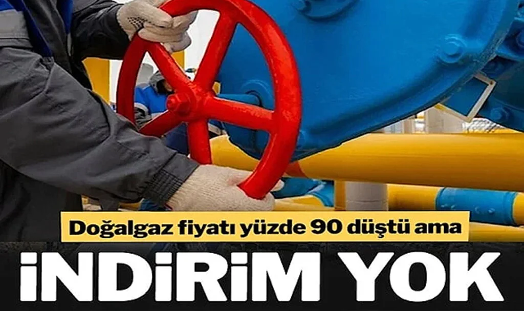 Doğalgaz Fiyatı Yüzde 90 Düştü Ama İndirim Yok