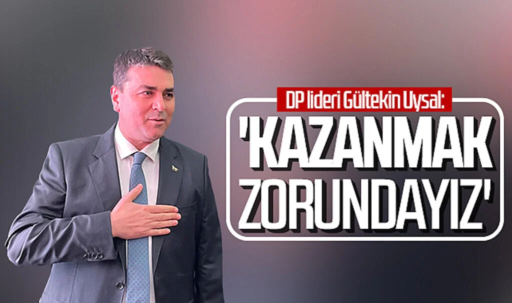 DP lideri Gültekin Uysal: 'Kazanmak zorundayız'
