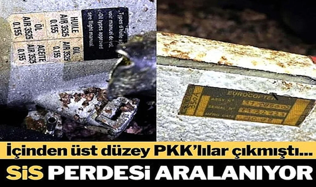 Düşen PKK Helikopterinde Sis Perdesi Aralanıyor