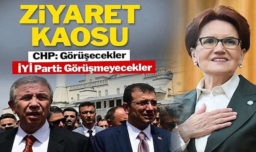Ekrem İmamoğlu ve Mansur Yavaş’ın Meral Akşener Ziyareti Kaosa Dönüştü