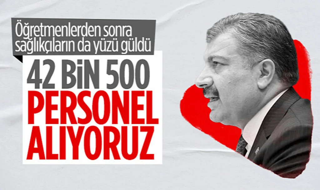 Fahrettin Koca Açıkladı! 42 Bin 500 Yeni Sağlık Personeli İstihdamı Yapılacak