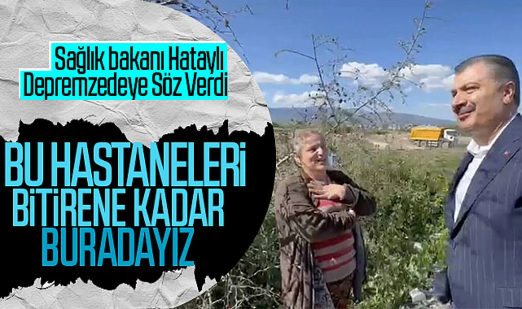 Fahrettin Koca, Defne Devlet Hastanesi'ndeki Çalışmaları İnceledi