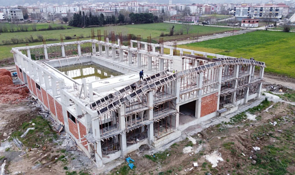 Havuz İnşaatında Sona Yaklaşılıyor