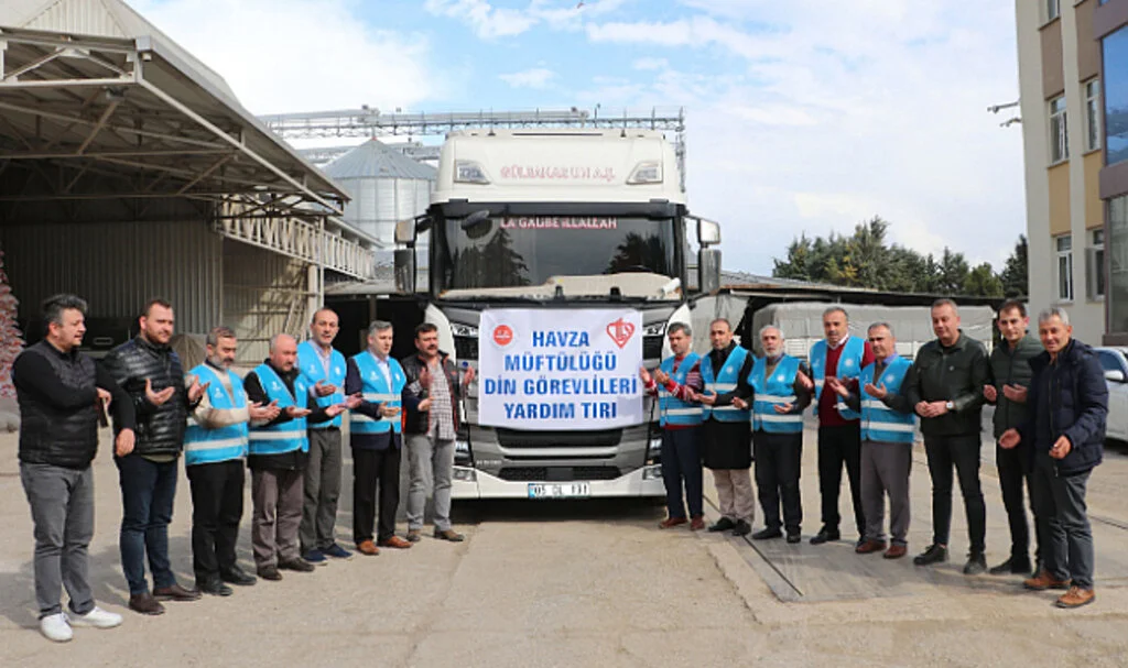 Havza'dan Maraş'a 38 Ton Un Yardımı