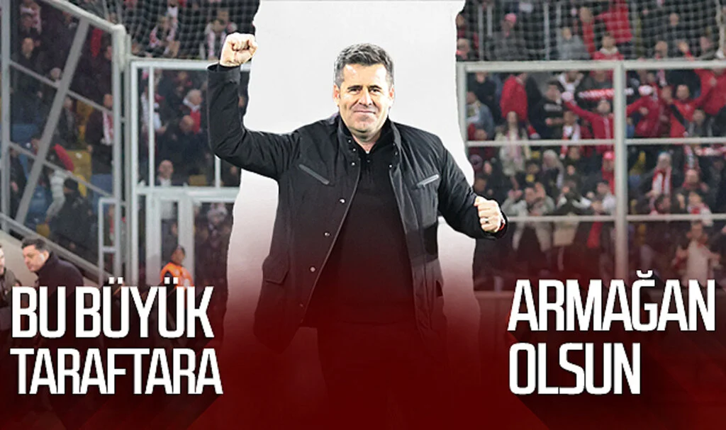 Hüseyin Eroğlu: 'Bu büyük taraftara armağan olsun'