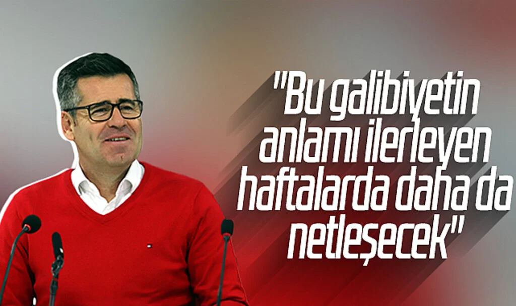 Hüseyin Eroğlu: "Bu galibiyetin anlamı ilerleyen haftalarda daha da netleşecek"