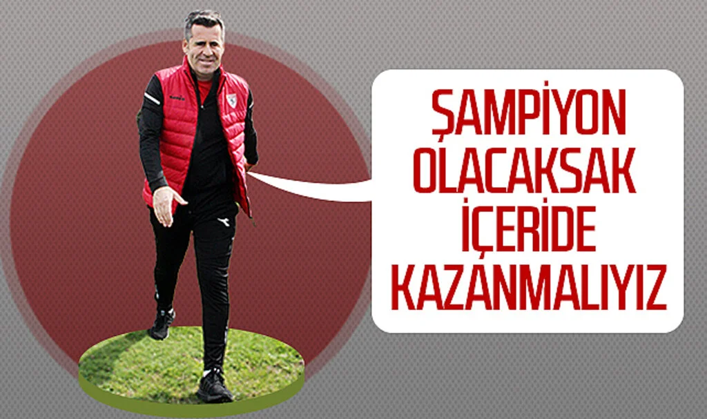Hüseyin Eroğlu: 'Şampiyon olacaksak içeride kazanmalıyız'