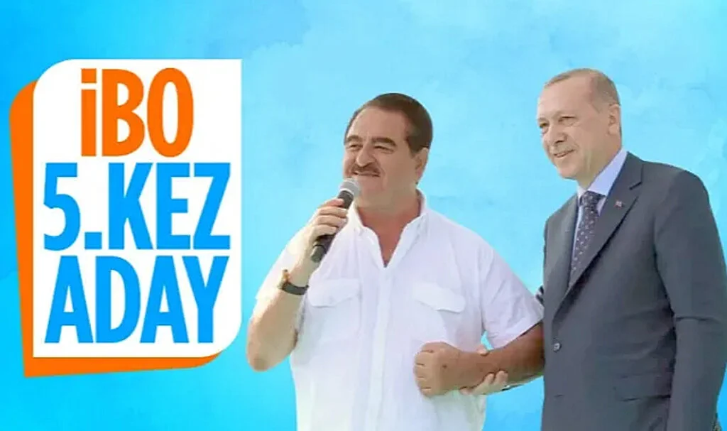 İbrahim Tatlıses 5. Kez AK Parti'den Milletvekili Aday Adayı Oldu
